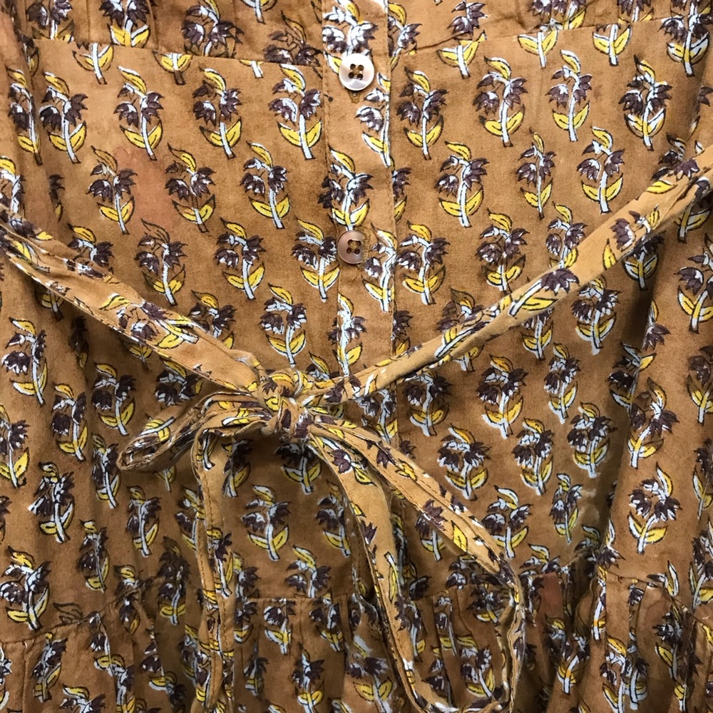 Daughters of India Light Brown Midi Dress - Picture 7 of 16
